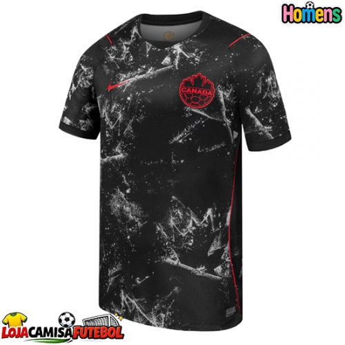 Camisa de Futebol Canadá Equipamento Secundário Mundo 2026 Manga Curta